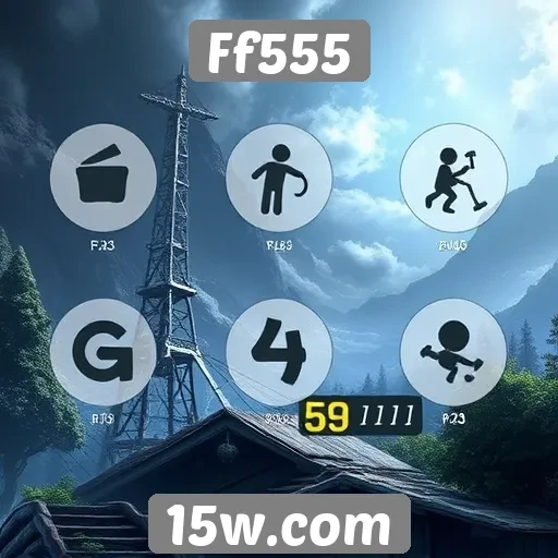 Análise das funcionalidades de jogo no site Ff555